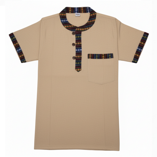 Cotton Half Sleeves (BORDER GHERI)