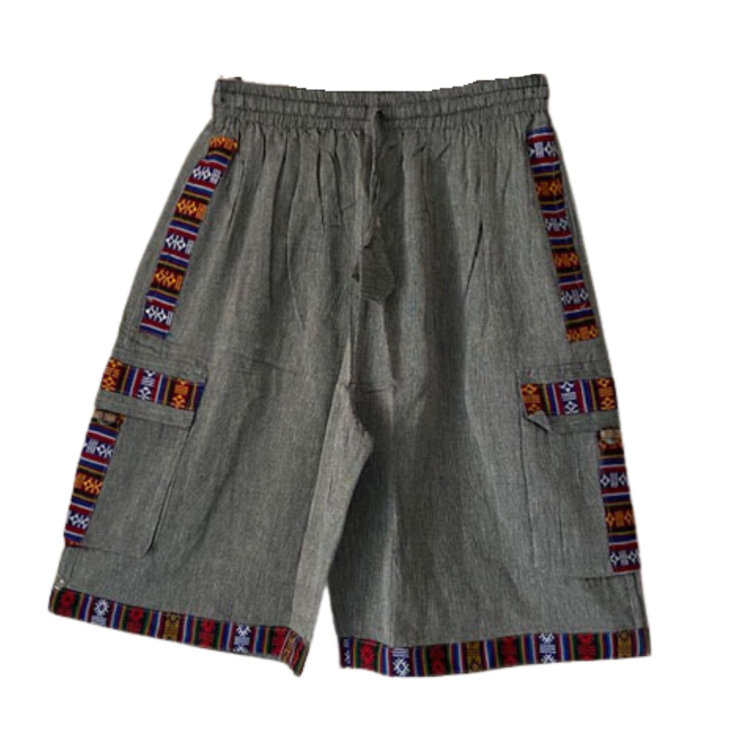 Cotton Cargo Shorts (BORDER GHERI)