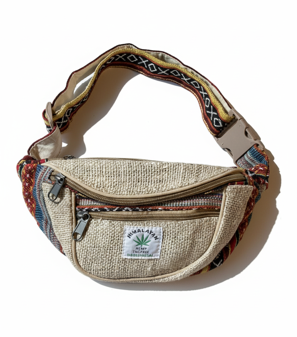 Colourful Spectrum Hemp Fanny Pack