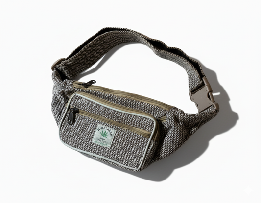 Herringbone Trail Hemp Fanny Pack