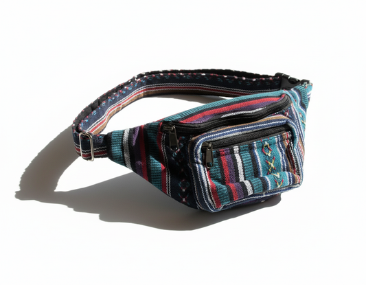 Tropical Lagoon Hemp Fanny Pack