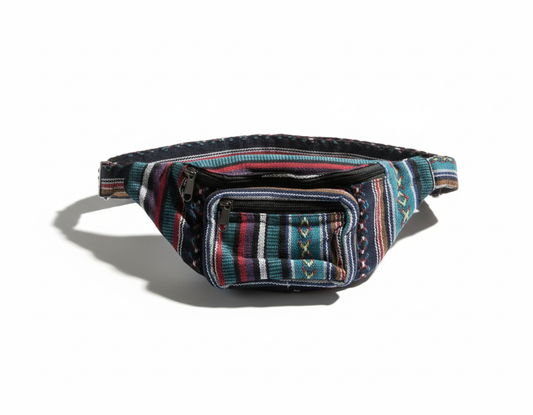 Tropical Lagoon Hemp Fanny Pack