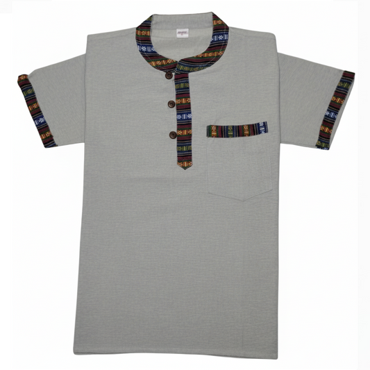 Cotton Half Sleeves (BORDER GHERI)