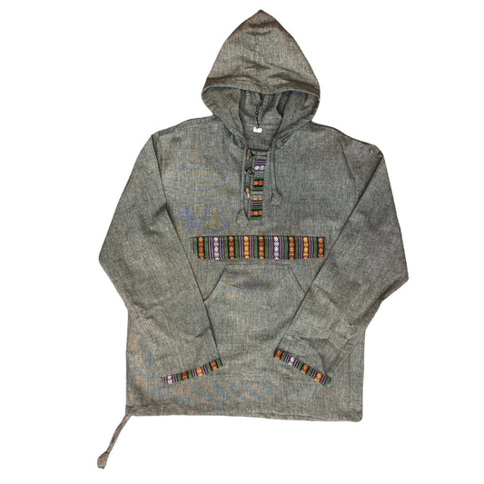 Timeless Cotton Hoodie (BORDER GHERI)