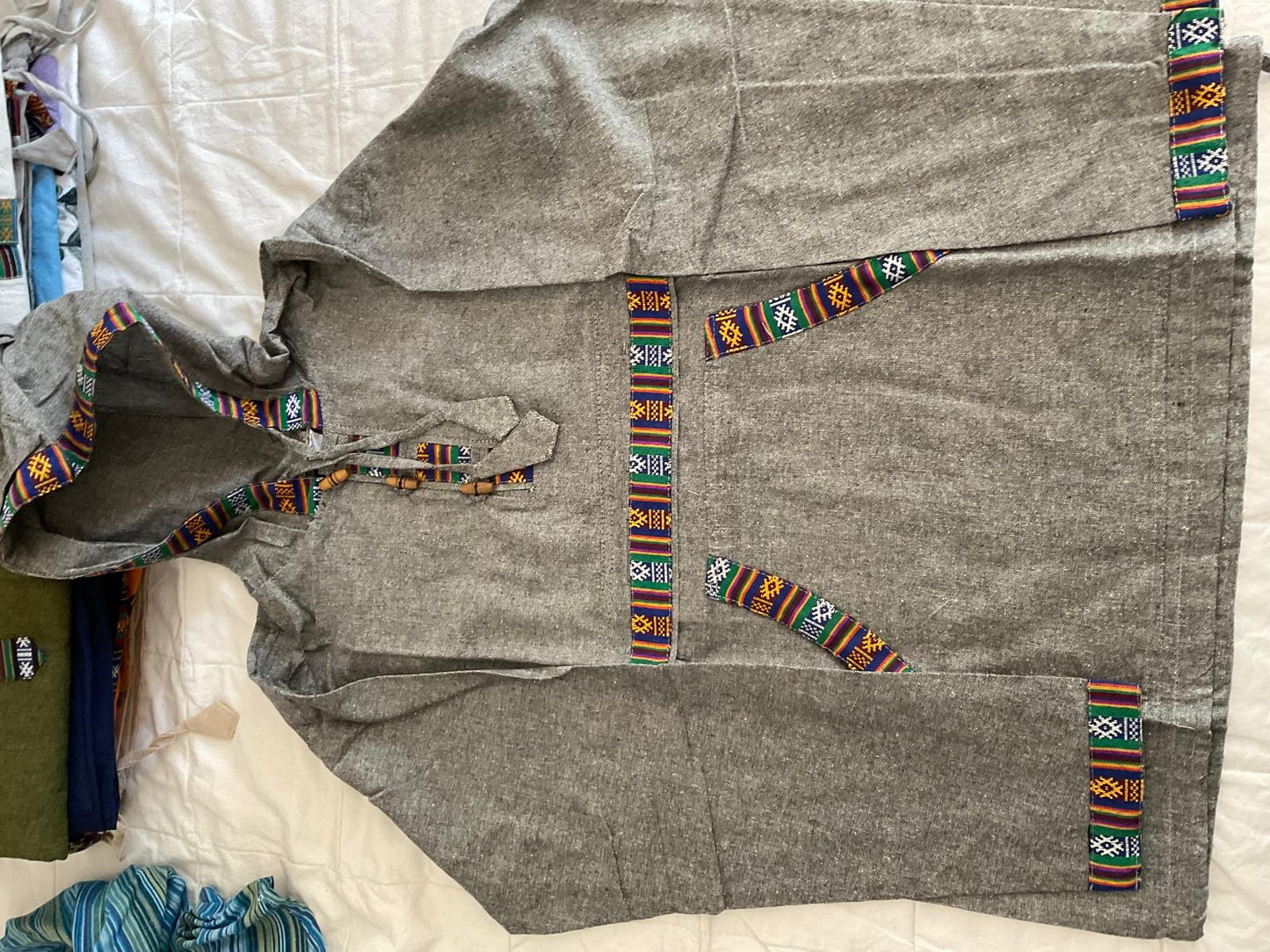 Timeless Gray Cotton Hoodie
