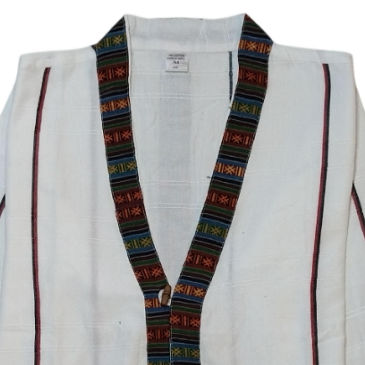 Natural White Cotton Jacket