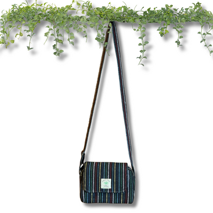 Neon Night Hemp Purse