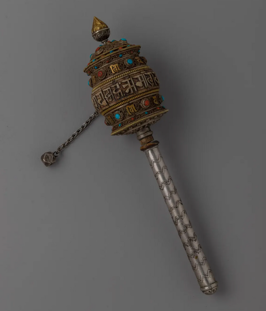 Handcrafted Tibetan Prayer Wheel