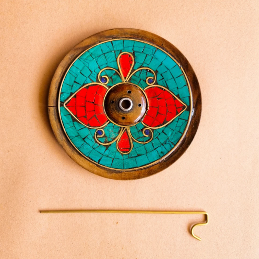 Wooden Incense Holder