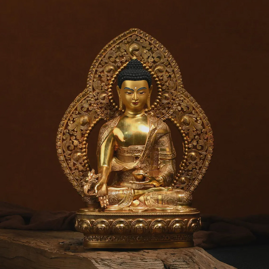 Antique Medicine Buddha Statue