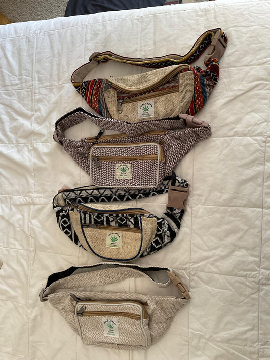Desert Geometry Hemp Fanny Pack