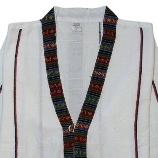 Natural White Cotton Jacket